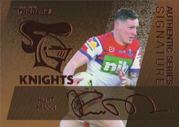 2020 NRL Traders - Authentic Signature #AS 08 Kurt Mann Front